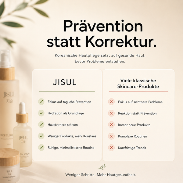 JISUL 3-Schritte-Routine – koreanisches Hautpflege-Set (Cleanser, Serum, Cream) – Bild 5