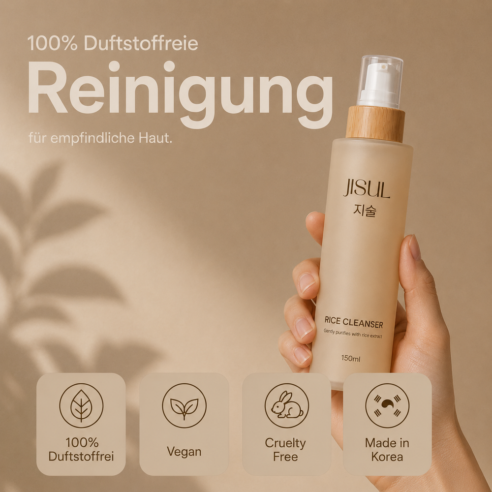 JISUL Rice Cleanser – koreanischer Gesichtsreiniger mit Reiskleie