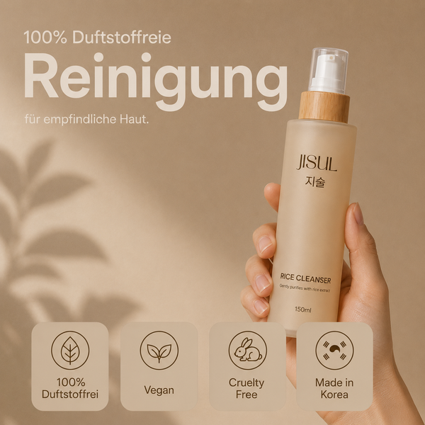 JISUL Rice Cleanser – koreanischer Gesichtsreiniger mit Reiskleie – Bild 2